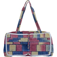 Model Mosaic Wallpaper Texture Multi Function Bag by Pakrebo