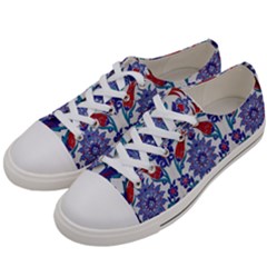 Art Artistic Ceramic Colorful Women s Low Top Canvas Sneakers by Pakrebo