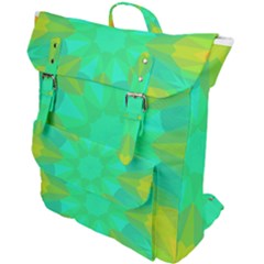 Kaleidoscope Background Buckle Up Backpack by Mariart