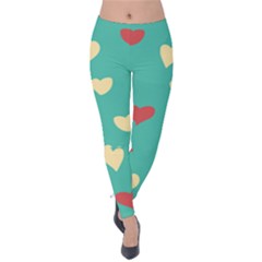 Tenderhearted Velvet Leggings by WensdaiAmbrose