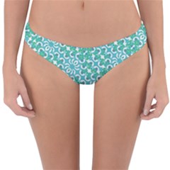 Colorful Abstract Print Pattern Reversible Hipster Bikini Bottoms by dflcprintsclothing