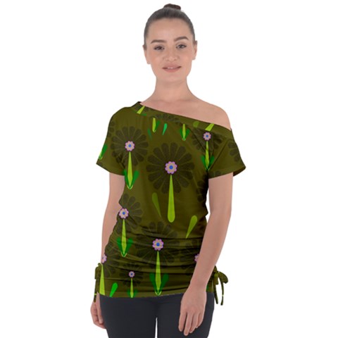 Zappwaits Tie-up Tee by zappwaits