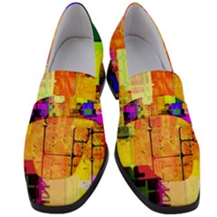 Too Square, Don t Care  Women s Chunky Heel Loafers by WensdaiAmbrose