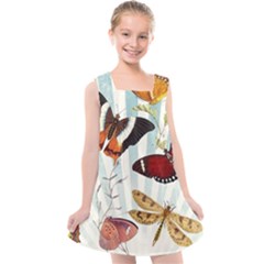 My Butterfly Collection Kids  Cross Back Dress by WensdaiAmbrose
