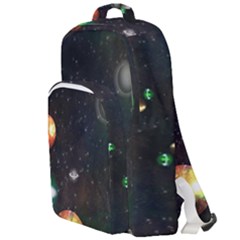 Galactic Double Compartment Backpack by WensdaiAmbrose