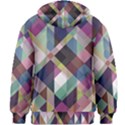 Geometric Sense Kids  Zipper Hoodie Without Drawstring View2