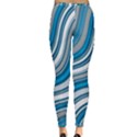 Blue Wave Surges On Inside Out Leggings View4