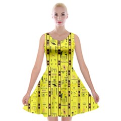 Shima Shima 1 Velvet Skater Dress by ArtworkByPatrick