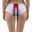 Planet Planets Rocket Shuttle Reversible Mid-Waist Bikini Bottoms View2