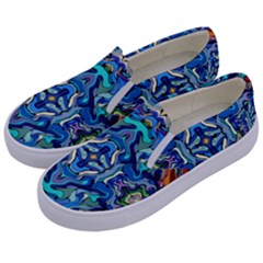 Ml 93 Kids  Canvas Slip Ons by ArtworkByPatrick