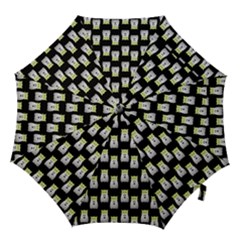 Ghost Pet Black Hook Handle Umbrellas (medium) by snowwhitegirl