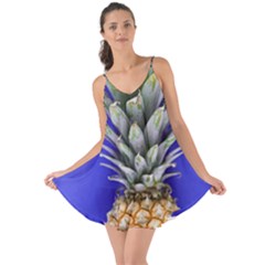 Pineapple Blue Love The Sun Cover Up by snowwhitegirl