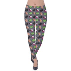 That s How I Roll - Grey - Velvet Leggings by WensdaiAmbrose