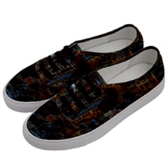 Building Ruins Old Industry Men s Classic Low Top Sneakers by Pakrebo
