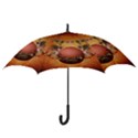 Wonderful Steampunk Easter Egg With Flowers Hook Handle Umbrellas (Medium) View3
