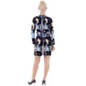 Chocolate Button Long Sleeve Dress View2