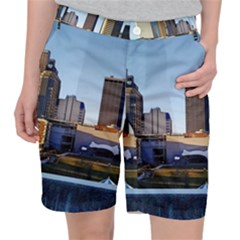 Columbus Skyline Pocket Shorts by Riverwoman