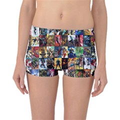 Comic Book Images Boyleg Bikini Bottoms by Sudhe