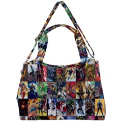 Comic Book Images Double Compartment Shoulder Bag by Sudhe
