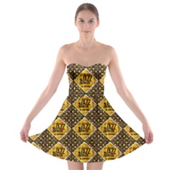 Jazz It Up Strapless Bra Top Dress by ArtworkByPatrick