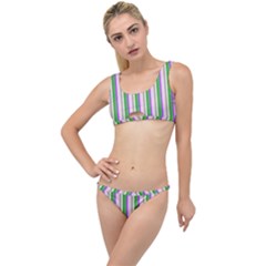 Candy Stripes 2 The Little Details Bikini Set by retrotoomoderndesigns