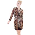 Roaring Lion Button Long Sleeve Dress View1