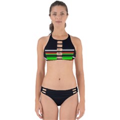 Colorful Neon Background Images Perfectly Cut Out Bikini Set by Sudhe