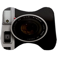Vintage Camera Head Support Cushion by Sudhe