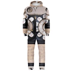 Vintage Payphone Hooded Jumpsuit (men)  by Sudhe