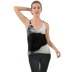 Panda Bear Sleeping Chiffon Cami by Sudhe