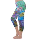 Globe World Map Maps Europe Capri Winter Leggings  View2