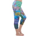 Globe World Map Maps Europe Capri Winter Leggings  View3