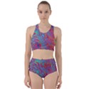 Fractal Bright Fantasy Design Racer Back Bikini Set View1
