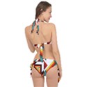 Diamond Acrylic Paint Pattern Tie It Up Bikini Set View2