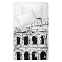Line Art Architecture Duvet Cover Double Side (single Size) by Sudhe