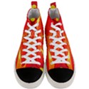 Digital Art Art Artwork Abstract Men s Mid-Top Canvas Sneakers View1