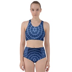 Digital Art Art Artwork Abstract Racer Back Bikini Set by Pakrebo