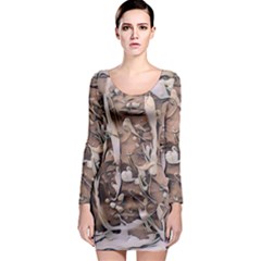 Chocolate Cake Long Sleeve Bodycon Dress by DeneWestUK