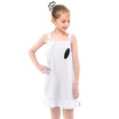 Ghost Boo Halloween Spooky Haunted Kids  Overall Dress by Sudhe