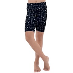 St Patricks Day Pattern Kids  Lightweight Velour Cropped Yoga Leggings by Valentinaart