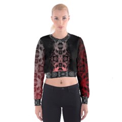 Skulls - Cropped Sweatshirt by darkaura