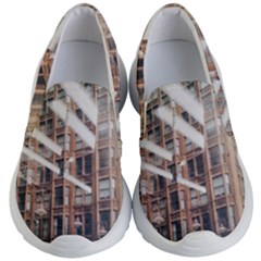 Chicago L Morning Commute Kids  Lightweight Slip Ons by Riverwoman