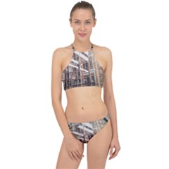 Chicago L Morning Commute Racer Front Bikini Set by Riverwoman
