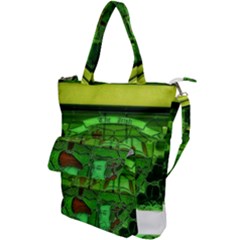 Dublin Scioto Irish Window Shoulder Tote Bag by Riverwoman