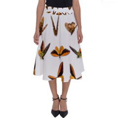 Butterfly Butterflies Insect Swarm Perfect Length Midi Skirt by Pakrebo