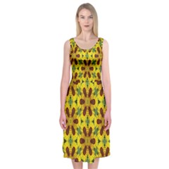 Ml 147 Midi Sleeveless Dress by ArtworkByPatrick