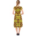 Ml 147 Cap Sleeve Front Wrap Midi Dress View2