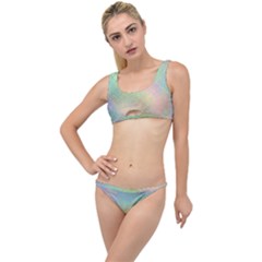 Pastel Mermaid Sparkles The Little Details Bikini Set by retrotoomoderndesigns