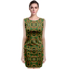 Ml 153 1 Sleeveless Velvet Midi Dress by ArtworkByPatrick