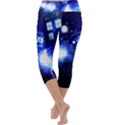 Tardis Background Space Capri Yoga Leggings View4
